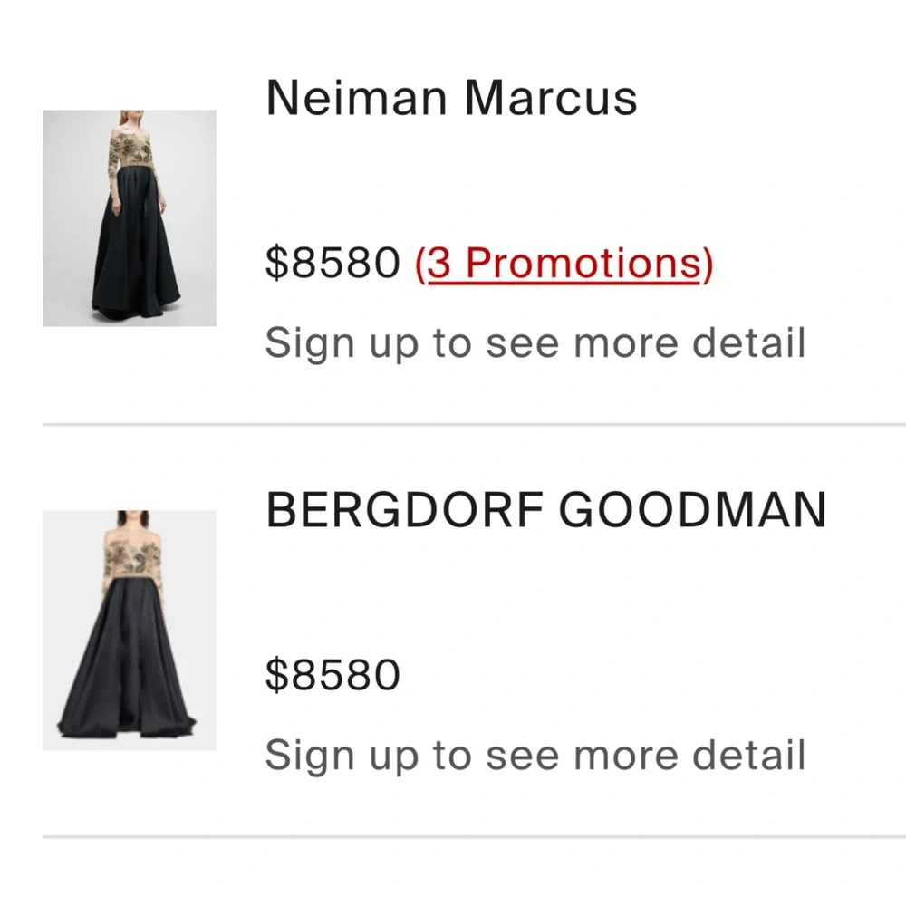 PAMELLA ROLAND gown - Picture 3 of 10